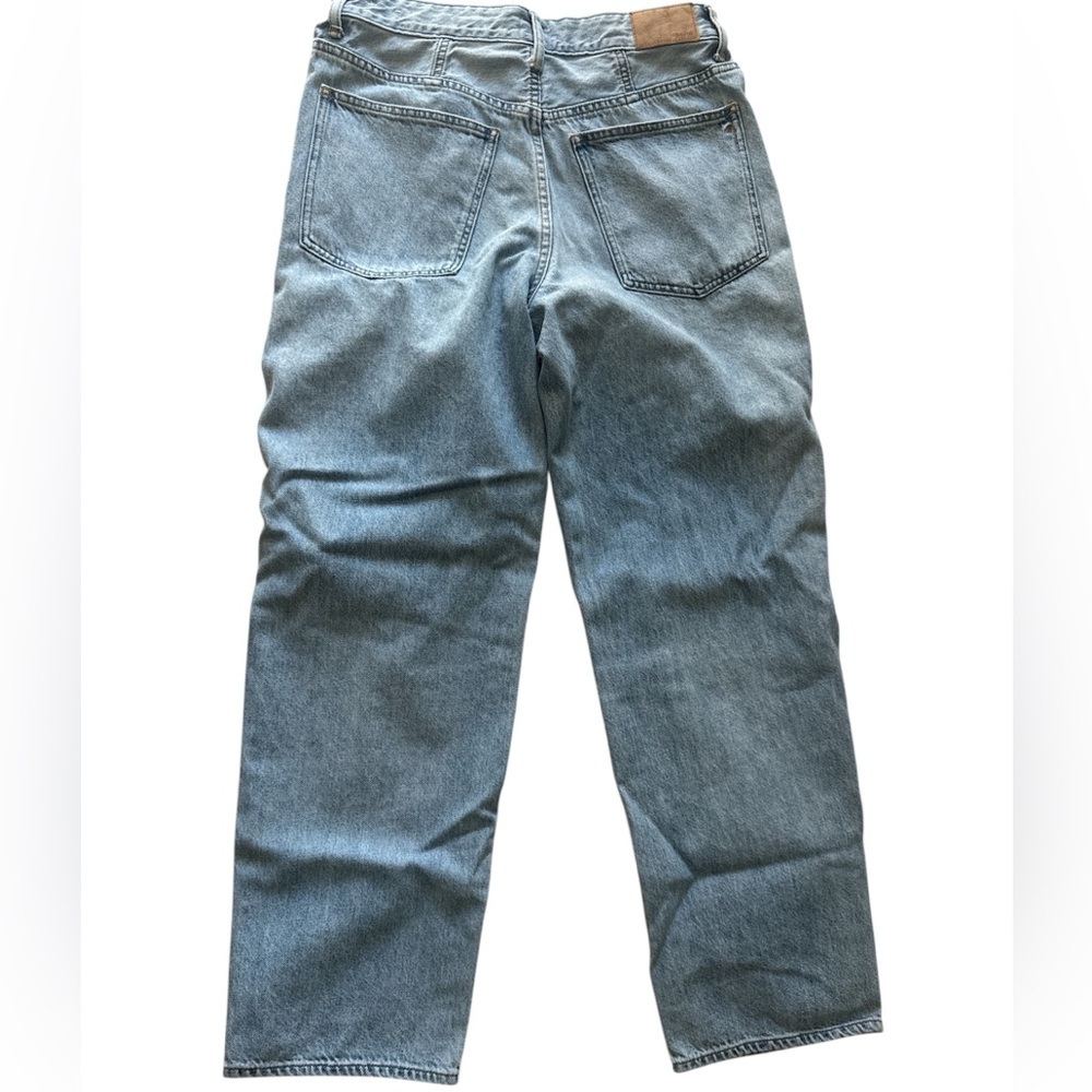 Madewell x Molly Dickson Cutout Baggy Straight Jeans sz 30 - Picture 3 of 11